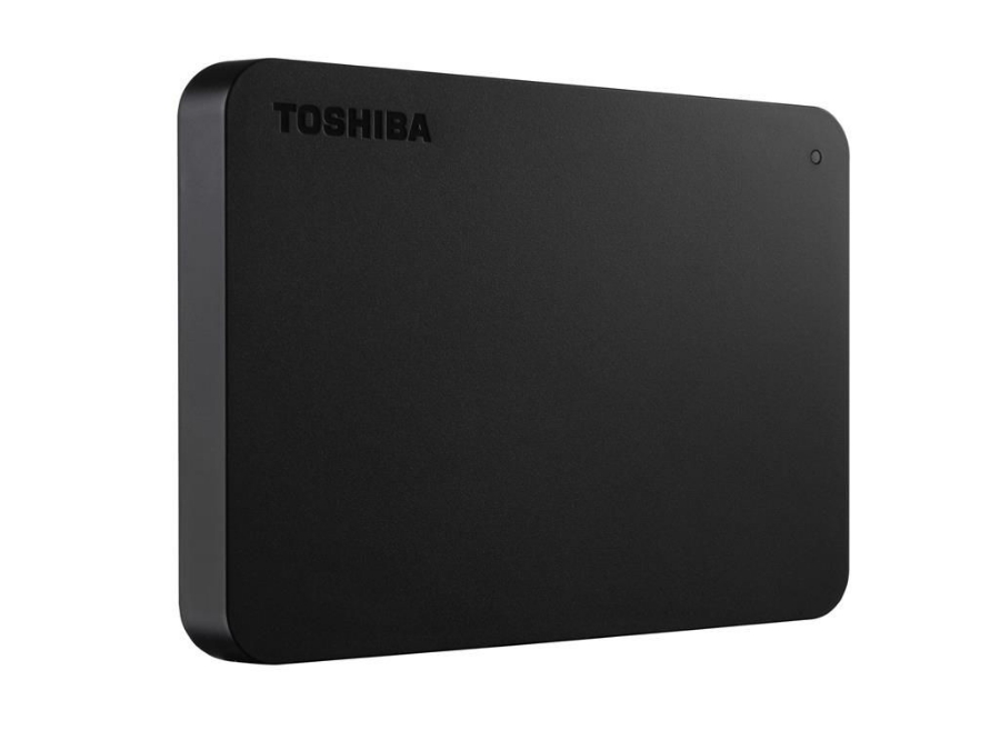 imagem de Hdd Externo Portatil Toshiba 1 Tb Canvio Basics Preto - Hdtb410xk3aa