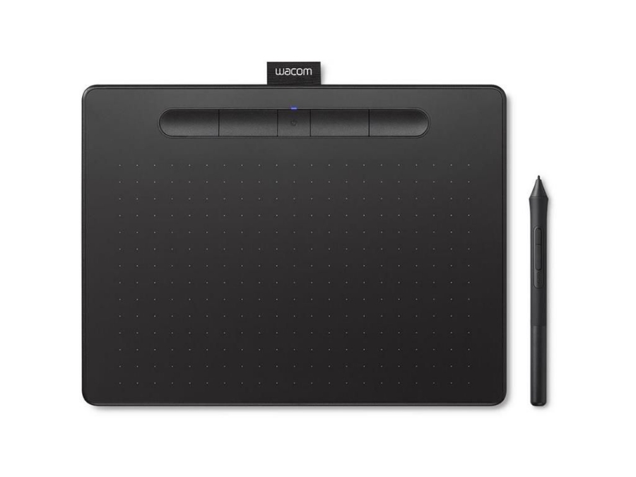 imagem de Mesa Digitalizadora Wacom Media Bluetooth Preta Intuos - Ctl6100wlk0