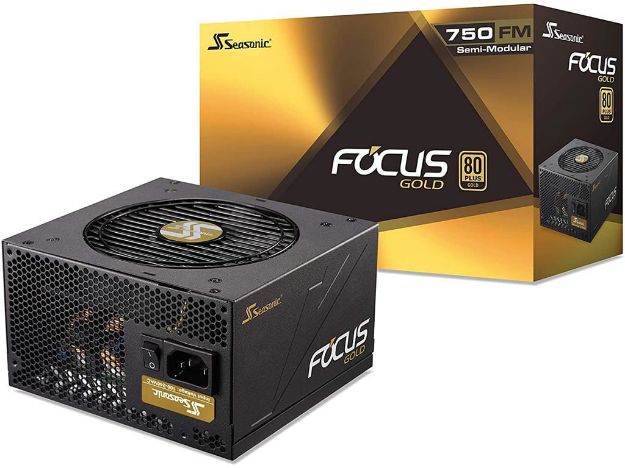 imagem de Fonte Seasonic 750w 80 Plus Gold Atx 12v Focus - Ssr-750fm