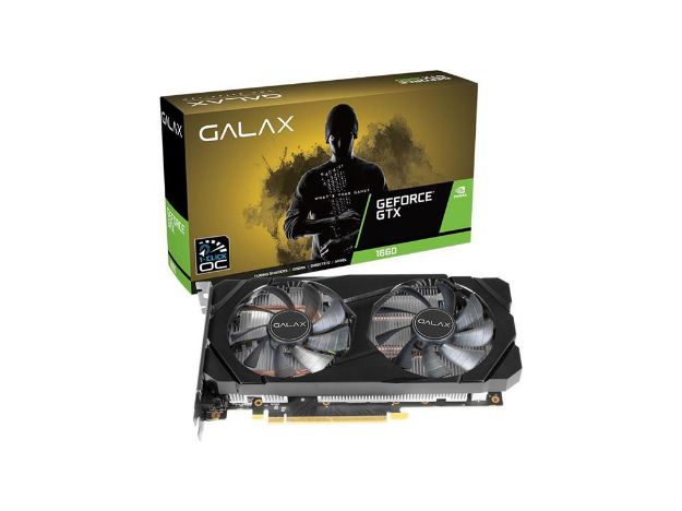 imagem de Placa de Video Galax Geforce Gtx 1660 Oc 6gb Gddr5 192 Bits - 60srh7dsy91c