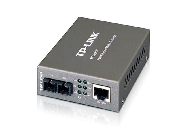 imagem de Conversor de Fibra Optica Tp-Link Mc100cm Multimodo 10/100 Mbps - Tpl0345