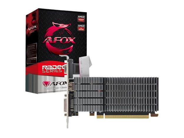 imagem de Placa de Video Afox Radeon R5 220 1024mb Ddr3 64bit - Hdmi - Dvi - Vga- Afr5220-1024d3l5-V2