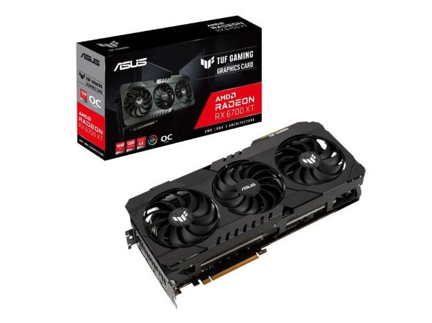 imagem de Placa de Video Asus Radeon Rx 6700xt Oc 12gb Gddr6 256 Bits * - Tuf-Rx6700xt-O12g-Gaming
