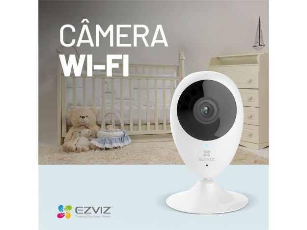 imagem de Camera Ezviz Residencial Wifi Ip Hd 720p C2c Cs-Cv206-D0-1g1wf