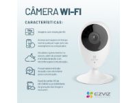 imagem de Camera Ezviz Residencial Wifi Ip Hd 720p C2c Cs-Cv206-D0-1g1wf
