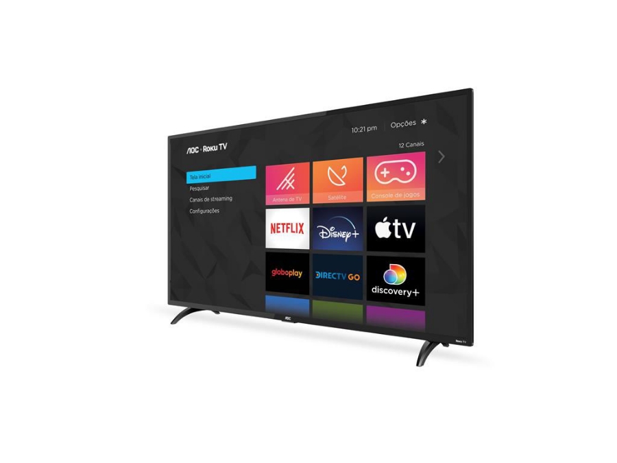 imagem de Tv Aoc 32" Led Smart Roku Hd 2xhdmi Usb - 32s5195/78g