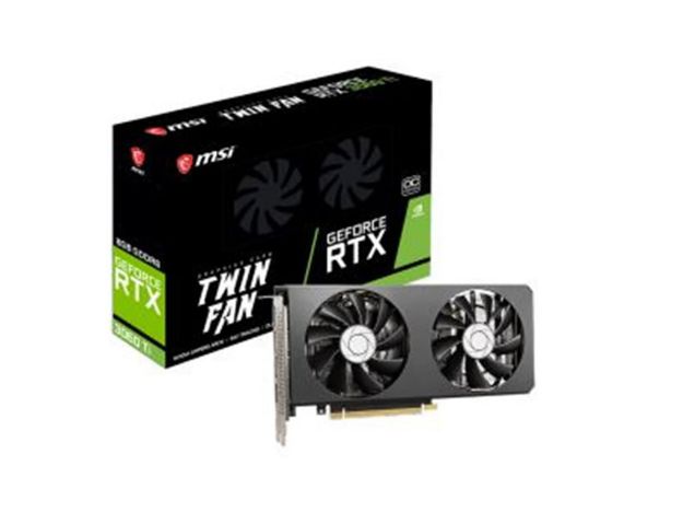 imagem de Placa de Video Msi Geforce Rtx 3060 Ti Twin Fan 8gb Oc Lhr Gddr6 - 912-V809-3879