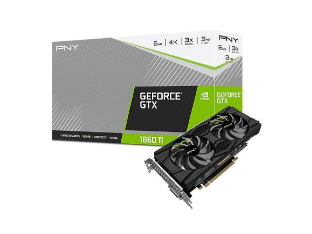 imagem de Placa de Video Pny Geforce Gtx 1660 Ti 6gb Gddr6 - Vcg1660t6dfppb1