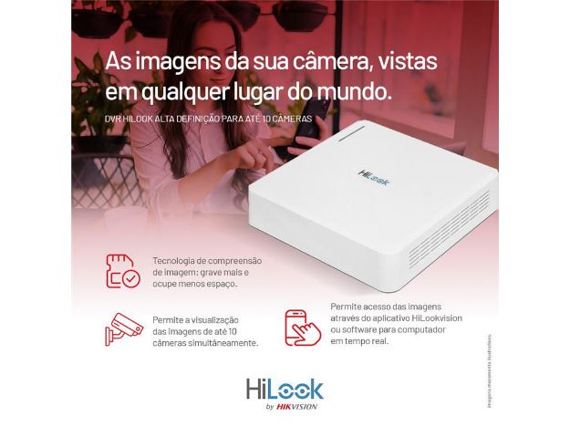 imagem de Dvr 8 Canais 1mp Hilook Dvr-108g-K1