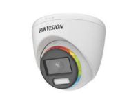 imagem de Camera Analogica 2mp Dome 2.8mm Colorvu Hikvision Ds-2ce72df8t-F(2.8mm)