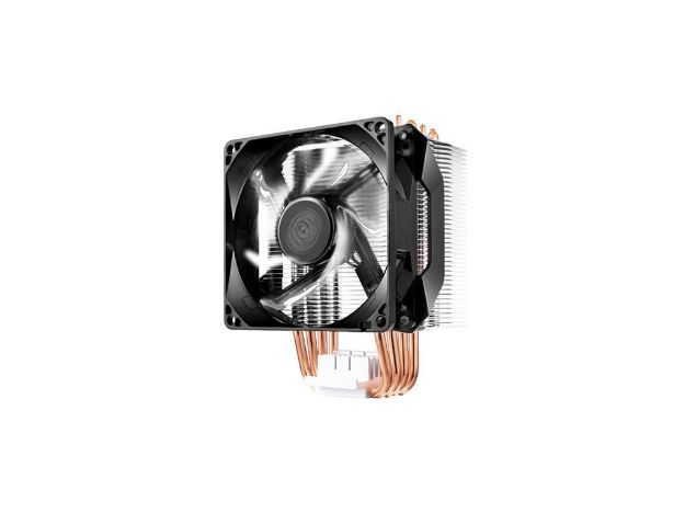 imagem de Air Cooler P/ Processador Cooler Master Hyper H411r (Led Branco) com 4 Heatpipes e Ventoinha 92mm - Rr-H411-20pw-R1