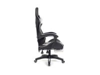 imagem de Cadeira Gamer Pctop Racer Branca c/ Descanso de Pe - Se1006e