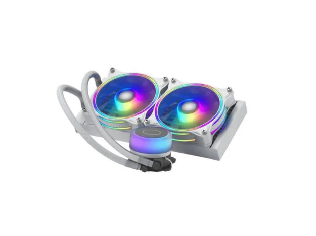 imagem de Water Cooler Cooler Master Masterliquid Ml240 Illusion White - Mlx-D24m-A18pw-R1