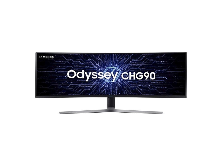 imagem de Monitor Samsung 49" Qled Gamer Curvo Odyssey Chg90 Fhd 144hz 1ms 2xhdmi Usb Display Port Altura e Rotacao-Lc49hg90dmlxzd