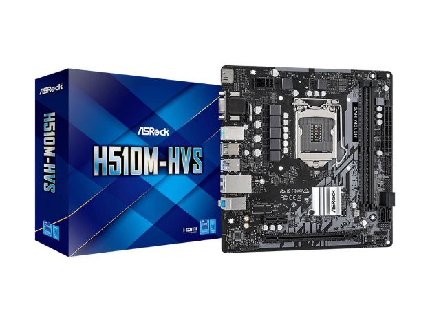 imagem de Placa Mae Asrock Micro Atx (1200) Ddr4 - H510m-Hvs