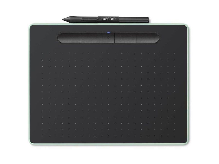 imagem de Mesa Digitalizadora Wacom Media Bluetooth Verde Intuos - Ctl6100wle0