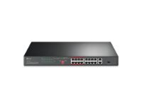 imagem de Switch Tp-Link Tl-Sl1218p(Un) 16 Portas Poe + 2 Portas Gigabit Rackmount - Tpn0256