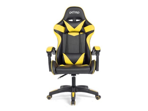 imagem de Cadeira Gamer Pctop Strike Amarela - 1005