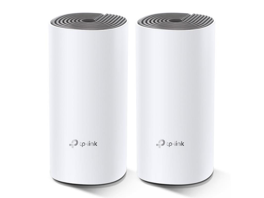imagem de Roteador Tp-Link Deco E4 (2 Pack) (Us) Wi-Fi Mesh Dual Band Ac1200 10/100mbps - Tpn0204