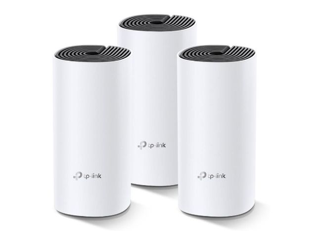 imagem de Roteador Tp-Link Deco M4 (2 Pack) (Us) Wi-Fi Mesh Dual Band Ac1200 10/100/1000 Mbps - Tpn0194