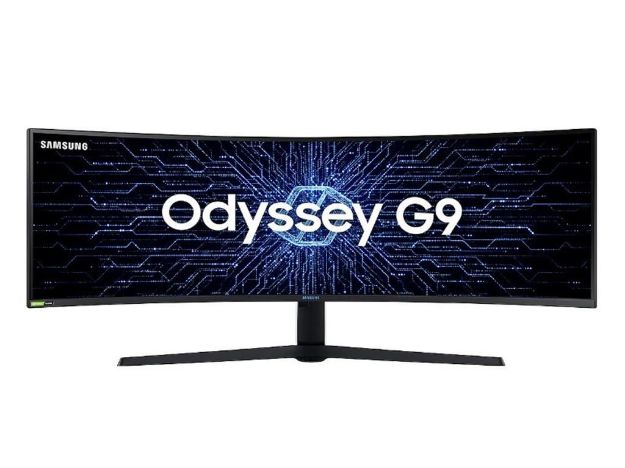 imagem de Monitor Samsung 49" Led/Va Gamer Qhd 240hz 1ms Freesync c/ Ajuste de Altura Curvo Odyssey G9 Branco - Lc49g95tsslxzd