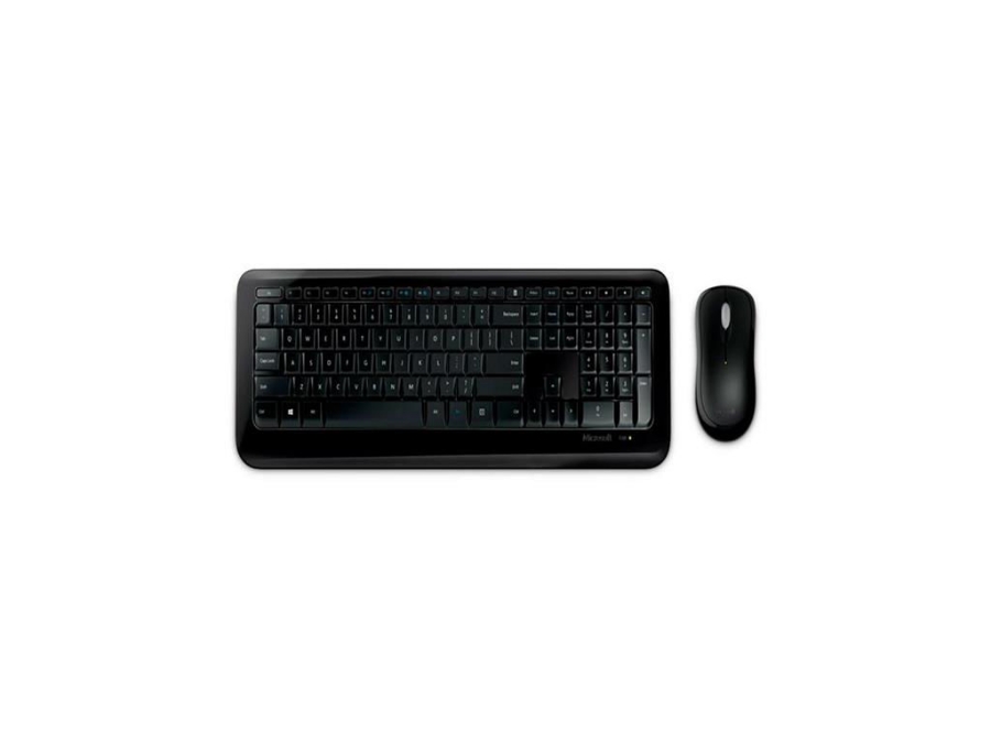imagem de Kit Teclado e Mouse Microsoft Wireless 850 Preto - Py9-00021