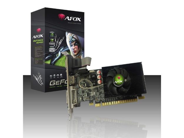 imagem de Placa de Video Afox Geforce Gt210 1gb Ddr3 64 Bits - Hdmi - Dvi - Vga - Af210-1024d3l8