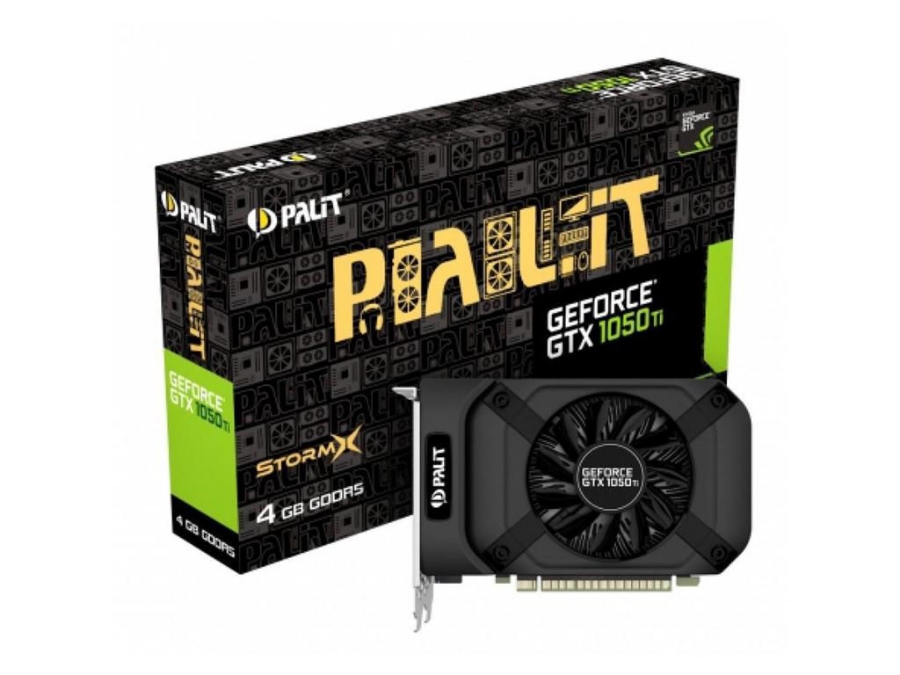 imagem de Placa de Video Palit Geforce Gtx 1050 Ti Stormx 4gb Gddr5 128 Bits - Ne5105t018g1-1070f