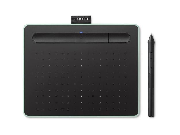 imagem de Mesa Digitalizadora Wacom Intuos Bluetooth Pequena Preto e Pistache - Ctl4100wle0