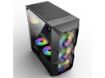 imagem de Gabinete Hayom Gamer Lateral de Vidro Atx/Micro-Atx/Mini-Atx 3 Fans Rgb - Gb1710