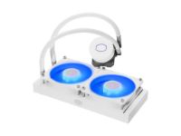 imagem de Water Cooler P/ Processador Cooler Master Masterliquid Ml240l V2 Rgb White Edition, Radiador 240mm - Mlw-D24m-A18pc-Rw