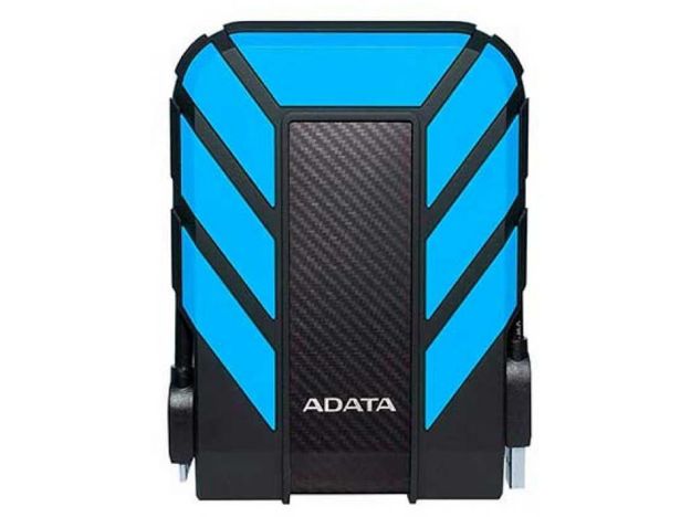 imagem de Hdd Externo Portatil Adata Waterproof 1tb Azul - Ahd710p-1tu31-Cbl