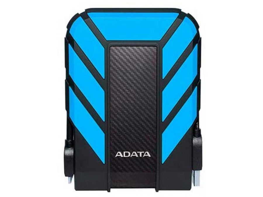 imagem de Hdd Externo Portatil Adata Waterproof 1tb Azul - Ahd710p-1tu31-Cbl