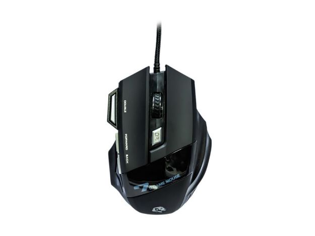 imagem de Mouse Hayom Gamer Dpi Mutavel 7 Botoes Usb Preto - Mu2909