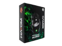 imagem de Mouse Hayom Gamer Dpi Mutavel 7 Botoes Usb Preto - Mu2909