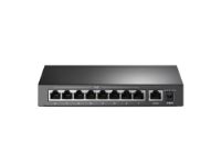 imagem de Switch de Mesa Tp-Link Tl-Sf1009p(Un) Fast Ethernet 9 Portas (8 Portas Poe+ ) 10/100mbps - Tpn0245