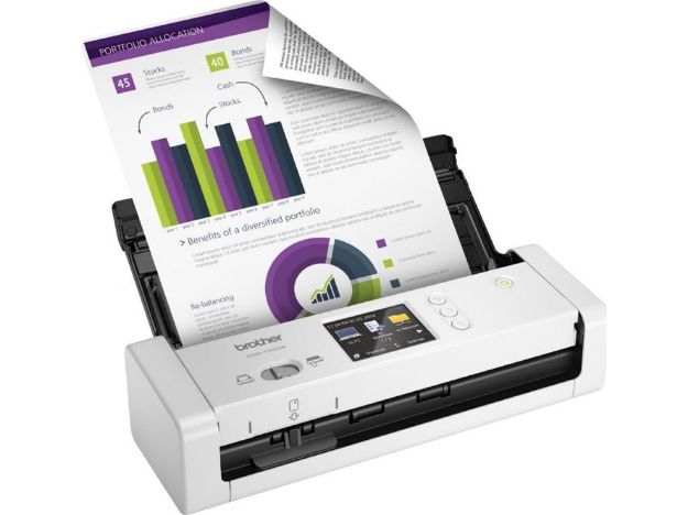 imagem de Scanner Brother Portatil Wireless Colorido - Ads1700w