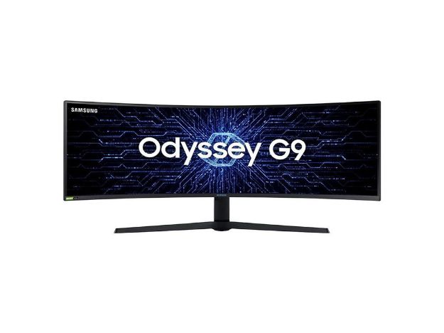 imagem de Monitor Samsung 49" Led/Va Gamer Curvo Odyssey G9 Dqhd 240hz 1ms Freesync c/ Ajuste de Altura Branco - Lc49g95tsslxzd