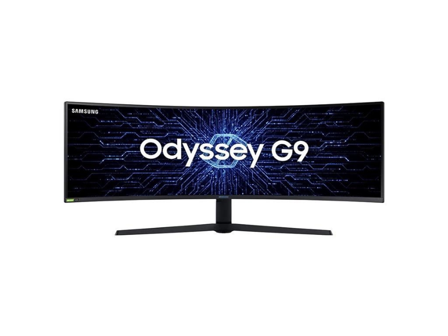 imagem de Monitor Samsung 49" Led/Va Gamer Curvo Odyssey G9 Dqhd 240hz 1ms Freesync c/ Ajuste de Altura Branco - Lc49g95tsslxzd