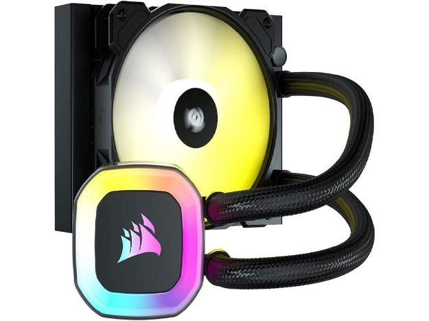imagem de Water Cooler P/ Processador Corsair H55 120mm P/ Intel/Amd Rgb Preto - Cw-9060052-Ww