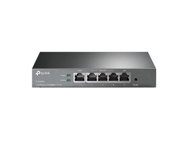 imagem de Roteador Tp-Link Tl-R470t+ Load Balance 4 Portas Wan - Tpn0107