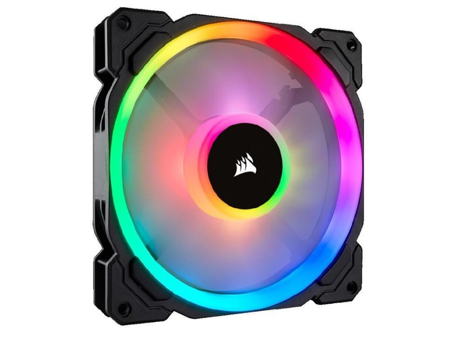 imagem de Cooler P/ Gabinete Corsair Air Series Ll140 140mm Led Rgb Preto - Co-9050073-Ww