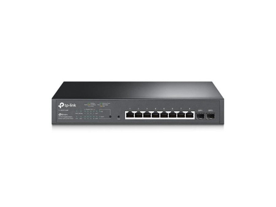 imagem de Switch Tp-Link Tl-Sg2210mp Gigabit 8 Portas Poe+ e 2 Slots Sfp Jetstream - Tpn0243