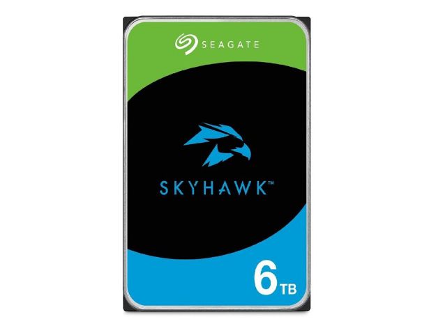 imagem de Hdd Seagate Skyhawk 6tb P/ Seguranca Vigilancia/Dvr - St6000vx009