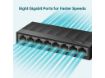 imagem de Switch de Mesa Tp-Link Ls1008g 8 Portas Gigabit 10/100/1000mbps - Tpn0216