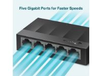 imagem de Switch de Mesa Tp-Link Ls1005g 5 Portas Gigabit 10/100/1000mbps - Tpn0215