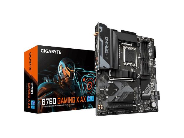 imagem de Placa Mae Gigabyte Intel (Lga 1700) Ddr5 Atx - B760 Gaming X Ax