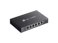 imagem de Switch Tp-Link 6 Portas de Facil Gerenciamento Gigabit 10/100/1000mbps e 4 Portas Poe+ Es206gp - Tpn0599