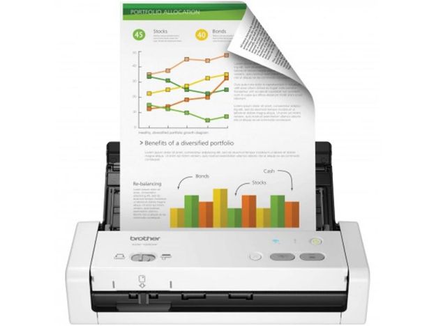 imagem de Scanner de Mesa Brother Portatil Wireless - Ads1250w