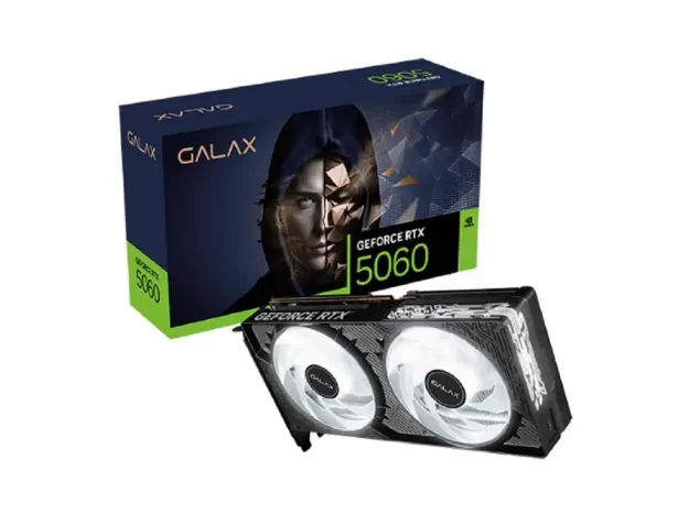 imagem de Placa de Video Galax Geforce Rtx 5060 1-Click Oc 8gb Gddr7 128 Bits - 56nsn8mddcoc